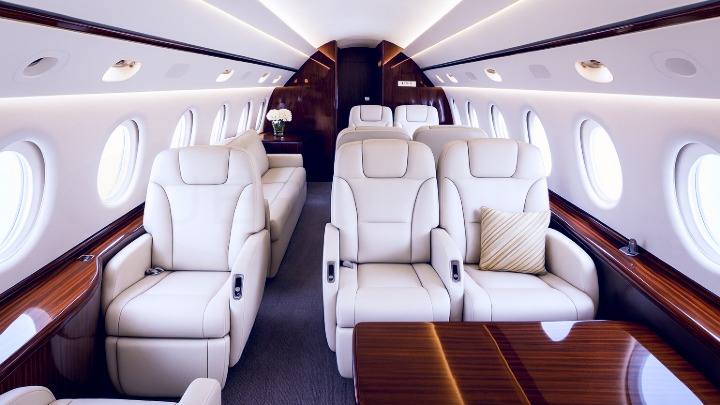 Gulfstream G650 Jet Interior